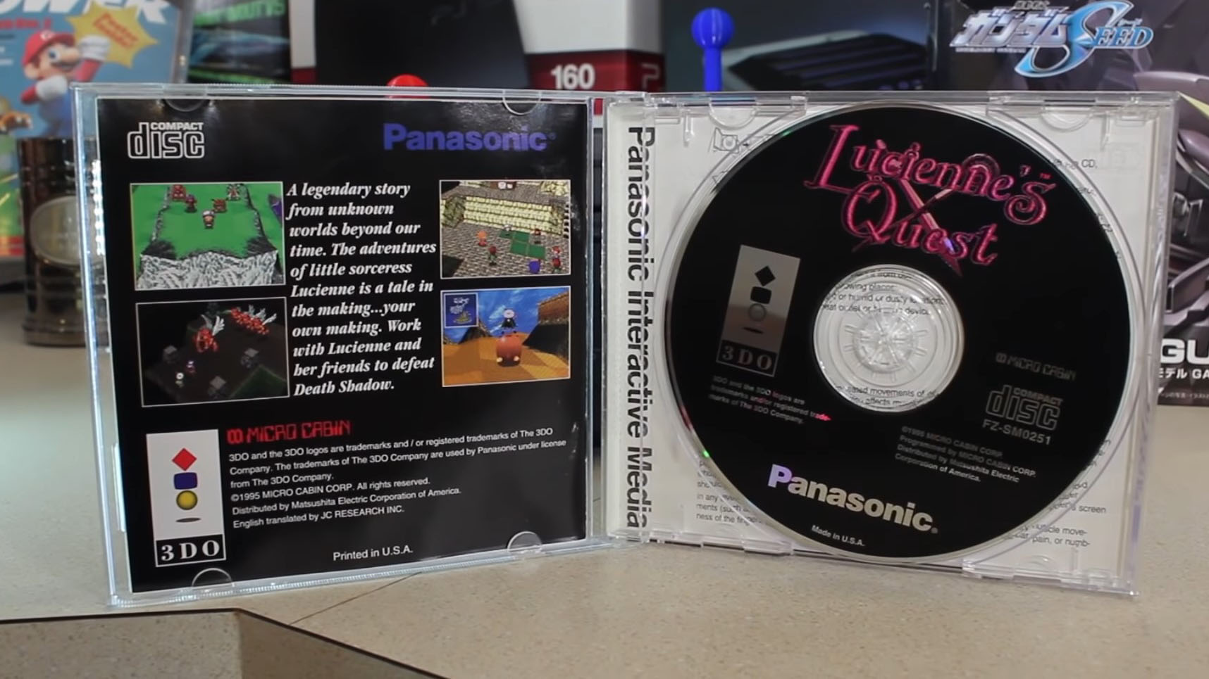 Лицензионный диск Lucienne's Quest для 3DO